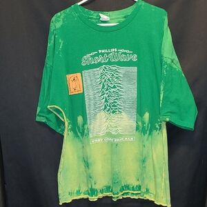 Joy Division's Unknown Pleasures album w branding for Phillips Brewing & Malt Co